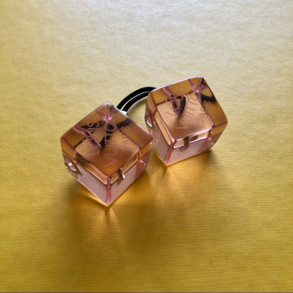 Louis Vuitton Pink Hair Tie